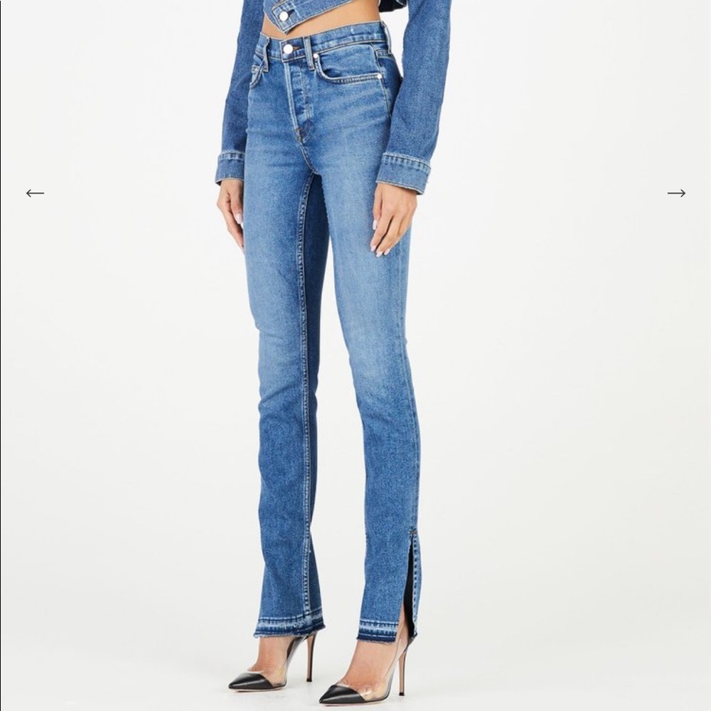 Cotton Citizen High Split Jean